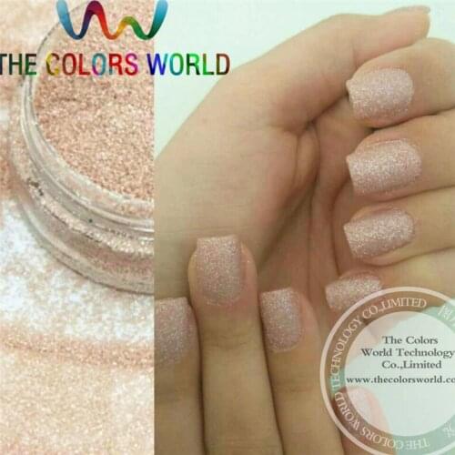 TCH601 0.2MM Size 008 Mate Light Pink Colors fine glitter dust for nail Art or other DIY decoration