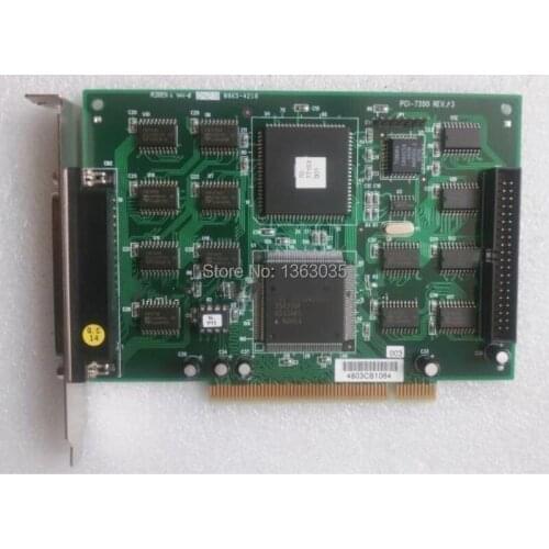 DHL EMS freeshipping PCI-7200 REV.A3 DAQ card tested working