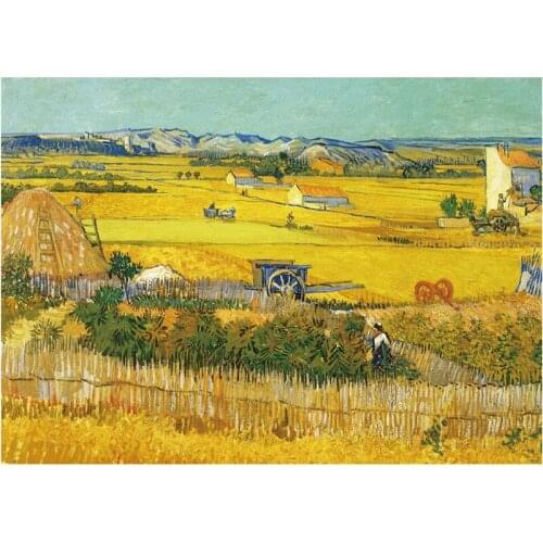 Adults Puzzles1000 Piece Large Personalized Educational Toy Landscape Wheat Field Paper Juegos Para Ninos Toys Hobbies BE50TY