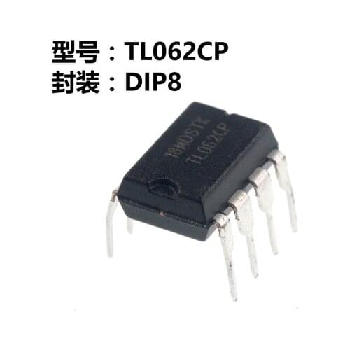 10pcs/lot TL062CP TL062 DIP-8 DIP TL062CN = NJM062D JRC062D 062D new original In Stock