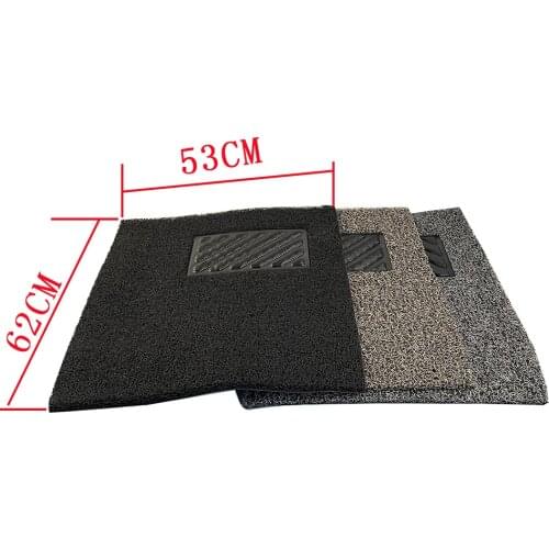 Universal Car Mats Wire Ring Easy To Clean Carpet Mats Waterproof Non-slip Can Be Freely Cut Thick