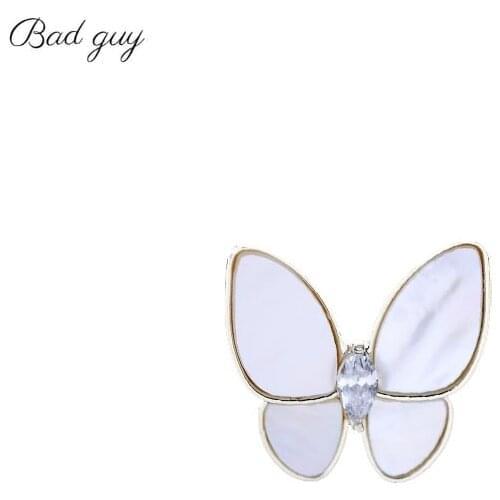 Mini Butterfly Zircon Brooch Pin for Womens Casual Fashion Brooch Jewelry Clothes Scarf Buckle Garment Accessories Jewelry Gift