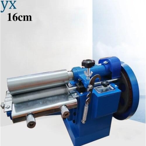 Strong Power Glue Gluing Machine 160mm Yellow Plastic Gasoline Glue Roller Shoe Gluing Machine