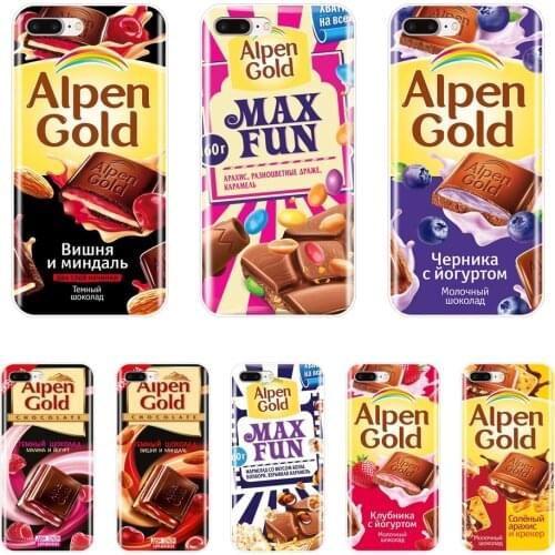 For iPhone 6 S 6S 7 8 X XR XS Max Case Silicone Funny Chocolate Russian Soft Cover For Apple iPhone 8 7 6S 6 S Plus Phone Case