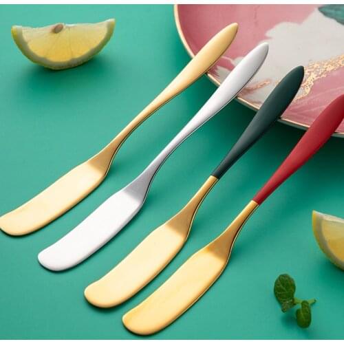Stainless steel butter knife, butter knife, jam spatula, cheese cream knife, spreading spoon