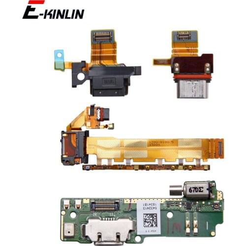 Power Charging Connector Plug Port Dock Board Flex Cable For Sony Xperia XA X M5 M4 E5 Z3 Z4 Z5 Compact Premium Plus Performance