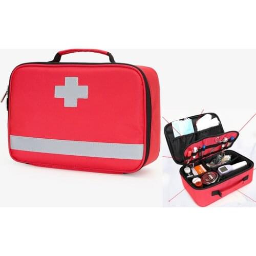 First Aid Bag Portable Empty Bags Emergency Kit Medical Storage Travel Camping Survival Tactical Kits