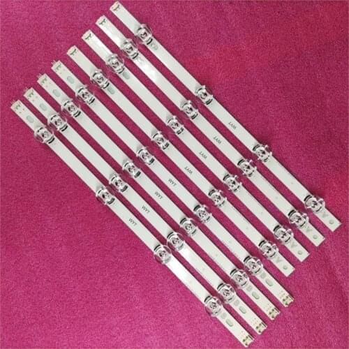 8 PCS/set LED backlight strip bar for LG LC420DUE 42LB3910 42LF620V INNOTEK DRT 3.0 42 inch A B 6916L-1709A 6916L-1710A