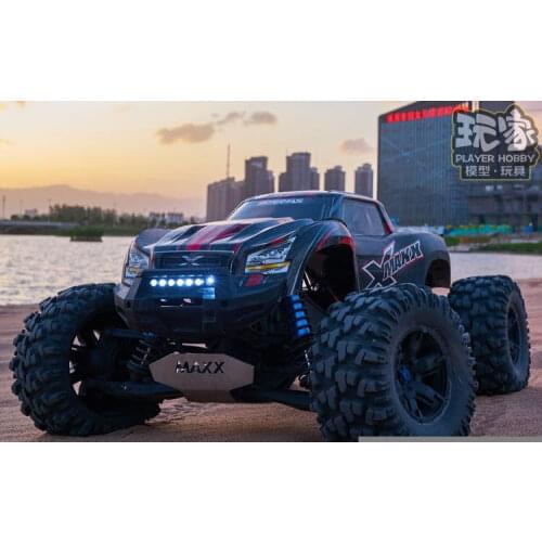 Traxxas xmaxx x-maxx bumper lamp head light 7X5mm LED with lamp bracket