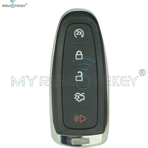 Remtekey Smart remote key shell case cover for Ford Explorer Edge Taurus Flex M3N5WY8610 5 button 2011 2012 2013 2014 2015