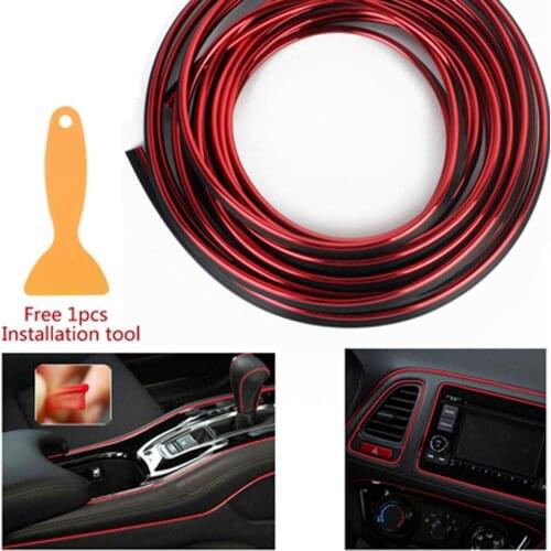 Car Edge Gap Line Flexible Interior Parts Universal 16.4ft Accessories