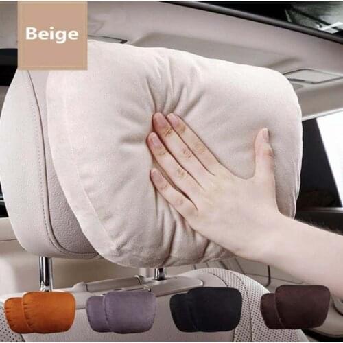 Top Quality Car Headrest Neck Support Seat / Maybach Design S Class Soft Universal Adjustable Car Pillow Neck Rest Cushion