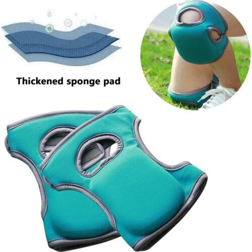 1 Pair Kneepads Flexible Soft Foam Kneepads Work Gardening Builder Knee Protector Pads Protective Sport Workplace Safety Supply