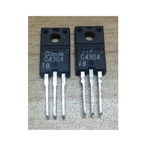 10PCS/LOT 2SC4304 C4304 TO-220F NPN Power Transistor 3A / 800 V New original