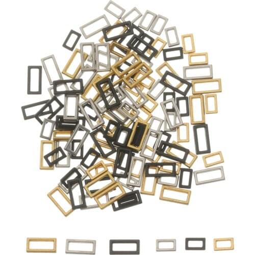 20pcs Metal Mini Buckles Dolls Button Tri-glide Belt Buckle for DIY Making Doll Shoes Bag Tiny Clothes Sewing Accessories