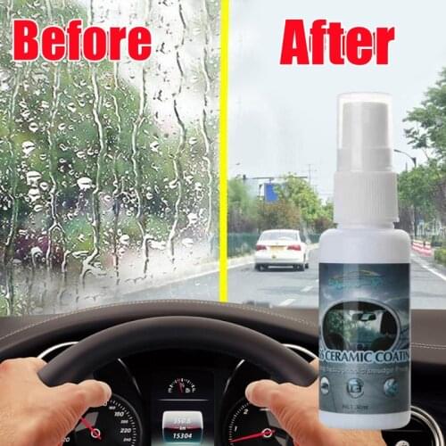 30ML Auto Windshield Anti-Rain Agent Car Glass Anti Water Spray Car-styling Window Care Cleaner Rearview Mirror Car Accessories