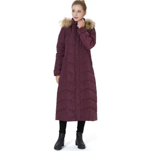 90% white coat large size, Korean down jacket with fox fur collar, winter hooded coat, womens clothing 2020