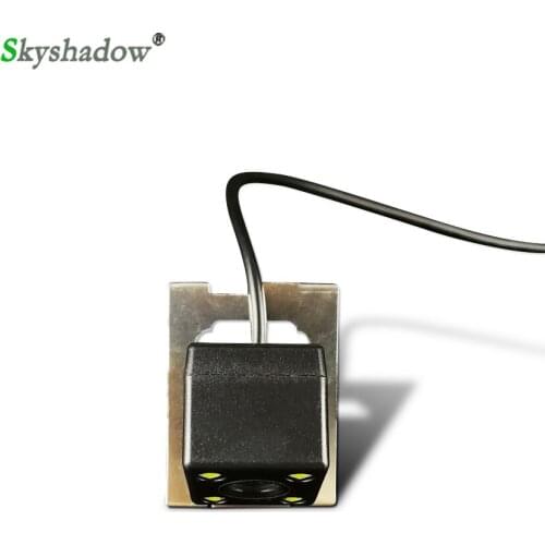 Car CCD 4LEDS Vehicle Backup Wire Or Wireless Monitor Rear View Reversing Camera For Ford Focus 2015 2016 2017