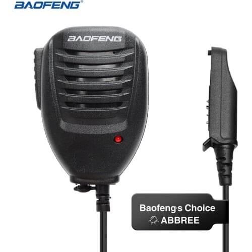 BAOFENG UV-9R Waterproof Speaker Mic Microphone For BaoFeng UV-XR uv-9r plus GT-3WP UV-5S Waterproof Walkie Talkie