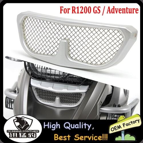 Black Sliver Oil Cooler Guard Radiator Water Cooler Grill Cover Protection For BMW R1200GS ADV R1200 GS R 1200GS ADV 2006 - 2009