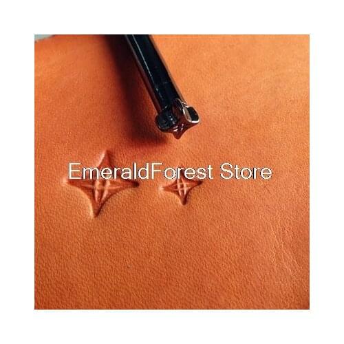 Leather carving printing tools Casting alloy printing tools American pattern new products imprint