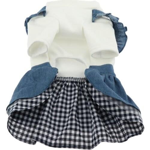 Cute Design Lovely Dog Autumn Dress Comfort Elegant Princess Dog Dress 3 Sizes