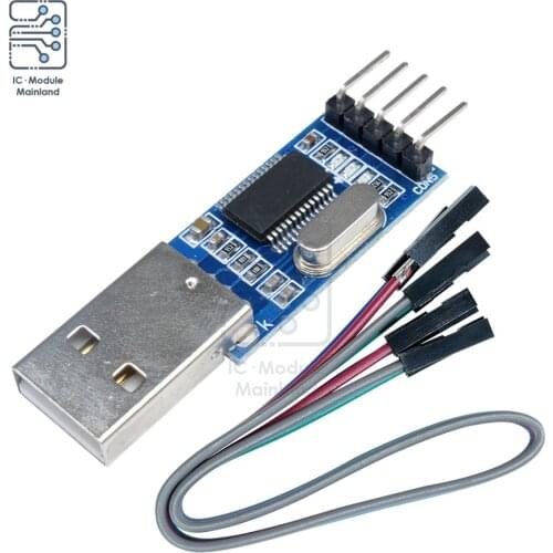 PL2303 USB to RS232 TTL Converter Module 4Pin Dupont Cable Download Board for Arduino Programmer