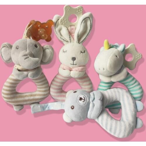 Music Baby stuffed animal soothe handbell Bunny Security Blanket elephant pacify towel newborn teether appease blanket