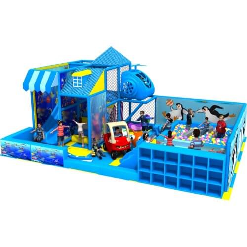 New Kids indoor soft naughty castle small playground structure children ocean sea maze park YLW-IN171048
