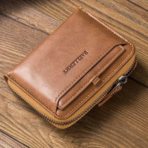 New Fashion Restore Leisure Transverse Plate Large Capacity Wallet Packet Man Zipper Card Package Small Clutch Bag Multifunction