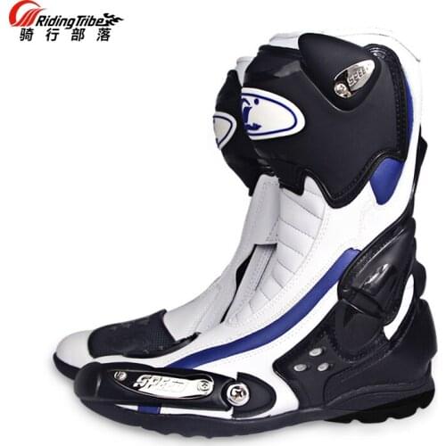 NEW Hot Motorcycle Boots SPEED BIKER BOOT Racing shoes riding tribe Motorbike Riding Moto boot bato Motocross boots