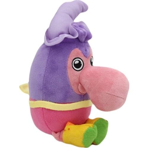 28 CM Midnight Gospel Pin Clancy Plush Toys Doll Peluche Cartoon Movie Purple Monsters Stuffed Animals Toys Women Kids Gift