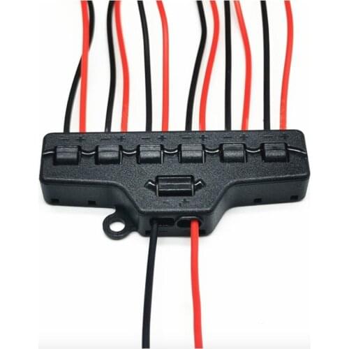 Port Sharing Box 3/6 Distributor Port Hub For SMD Led Model Miniature Lighting System DC Train Railway Lamp Scene Landscape