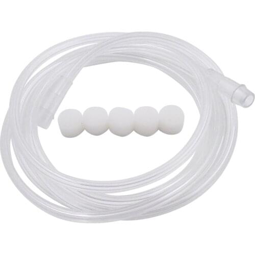 Connect tube+Filter cotton Soft Tube Inhaler Catheter Nebulizer Cup Hose Home Air Compressor Nebulizer Accessories Health Care