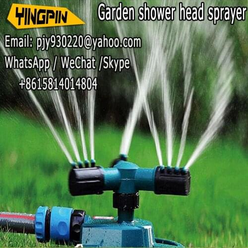 Garden sprinkler irrigation set shower head PW 1 sprayer 360 degree automatic rotating sprinkler