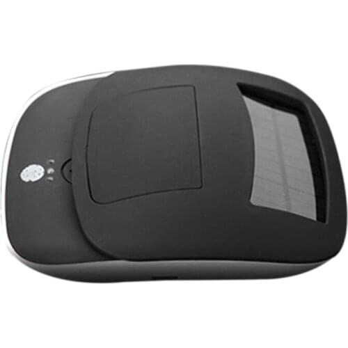 Universal Solar Powered Car Negative Lon Diffuser Automatic Air Purifier Vehicle Phone Holder Charger Mist Maker