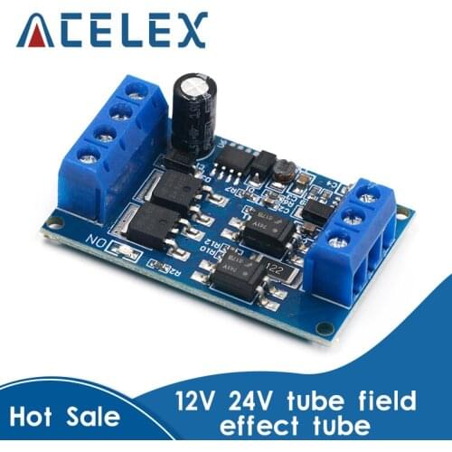High-Power 600W MOS Tube FET Trigger Drive Module PWM Control High / Low Level Trigger Switch DC 4V-60V 5V 12V 24V