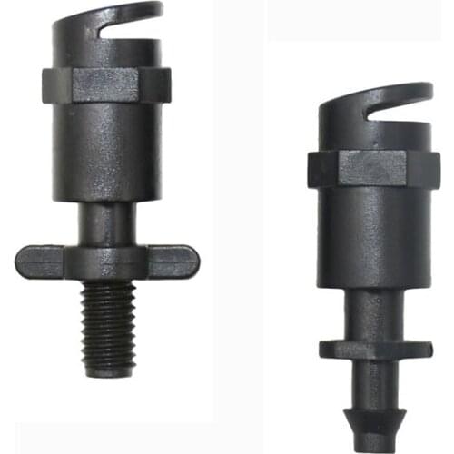 Garden Irrigation 120-180 Degree Refraction Nozzle Threaded Misting Sprinkler 1/4 plant watering sprinklers 120PCS