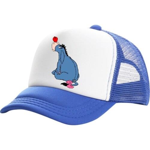5.High quality Winnie the Pooh and Friends baseball cap mens and womens outdoor all-match sunscreen baseball cap