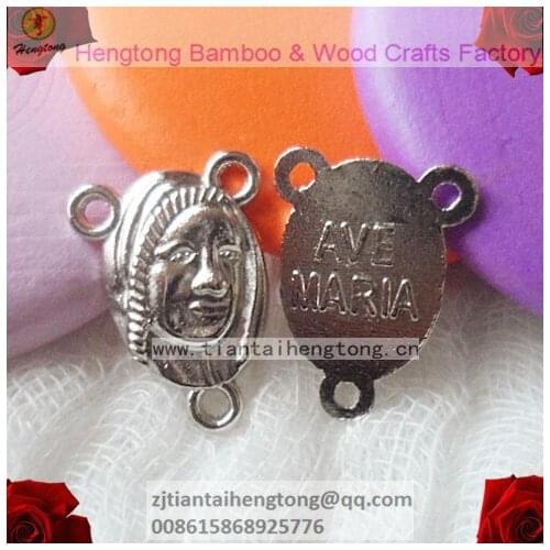 Free ship100pcs/lot cheap metal AVE MARIA MODEL,rosary centerpiecerosary centerpieces,centre piece