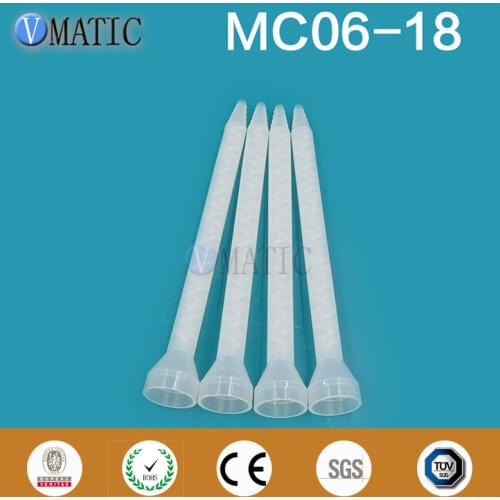 Free Shipping High Quality Plastic Industry Resin Static Mixer MC06-18 Mixing Nozzles