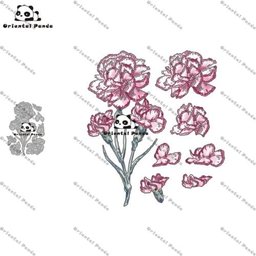 New Dies 2020 Carnation Metal Cutting Dies diy Dies photo album cutting dies Scrapbooking Stencil Die Cuts Card Making
