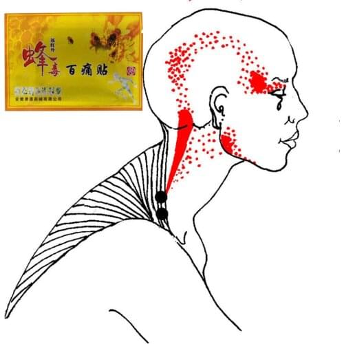 Wholesale Bee venom Analgesic Patches for Neck Back Body Massage Relaxation Self heating Pain Relief plasters
