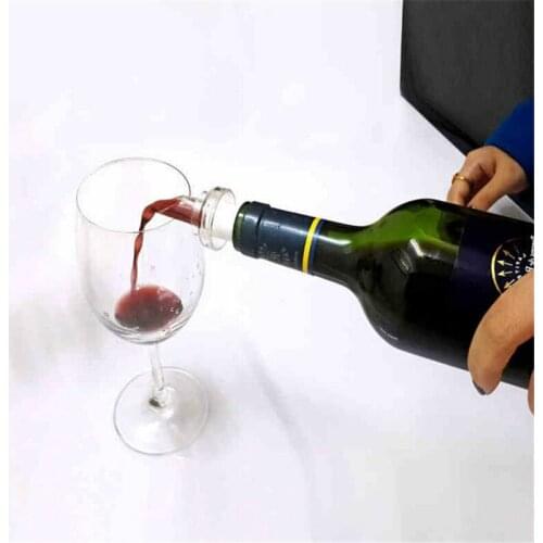 Wine Pourers Plug Wine Stopper Bottle Stopper Vinegar Bottle Stopper Red Wine Guide With Lid