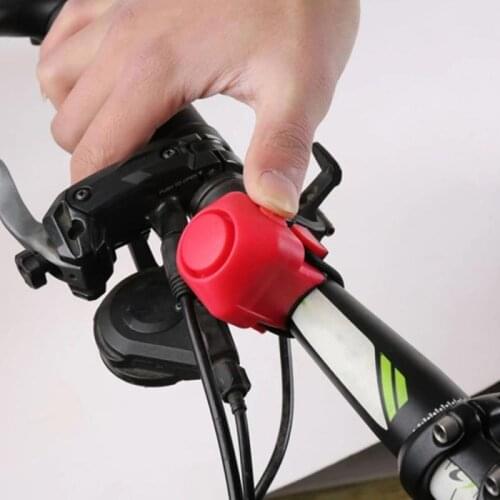 Practical Bicycle Bell Electronic Horn Police Siren Rainproof MTB Bike Handlebar Alarm Ring Bell Warning Safety Bike Accessories