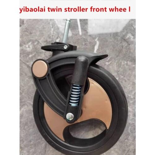 Yibaolai twin stroller instead accessary front whhel rear wheel l armrest