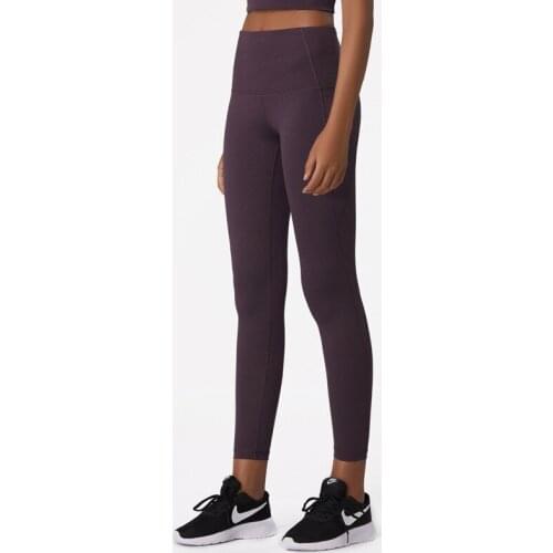 2020 New High Waist Pocket Yoga Pant Women Tight Stretch high Strength Running Sports Legging Gym Quick-Drying Training Trousers