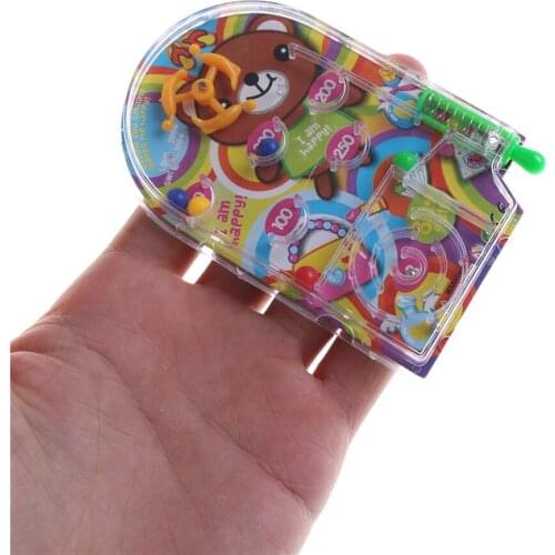 1PCS Educational Toys Gifts Brain Teaser Intellect Ball Rolling Orbit Puzzle Children Learning Random Magic Maze Game