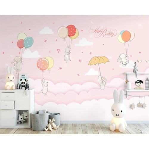 Beibehang 3d wallpaper Custom children room wallpaper HD hand-painted cartoon submarine underwater world background wallpaper