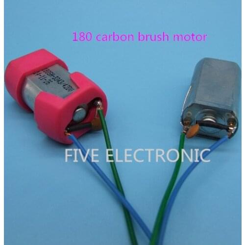 A1 strong magnetic high speed Carbon brush 180 motor,Use for Car model/Ship model/Toy motor With line With 104